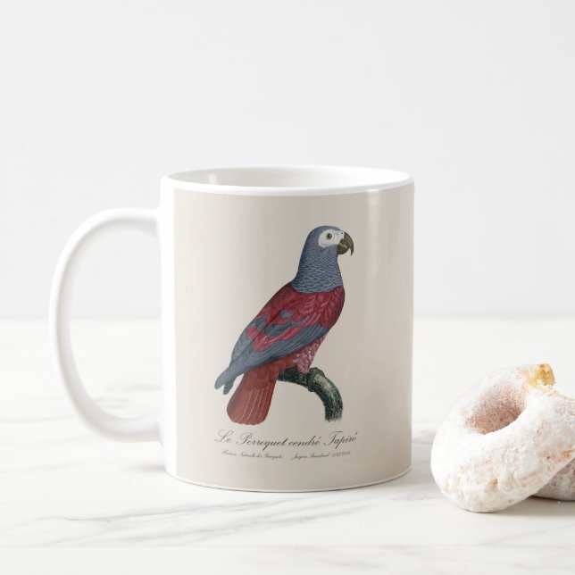Le Perroquet cendre Tapire Kaffeetasse (Mit Donut)
