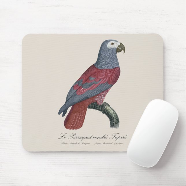 Le Perroquet cendre Tapire Mousepad (Mit Mouse)