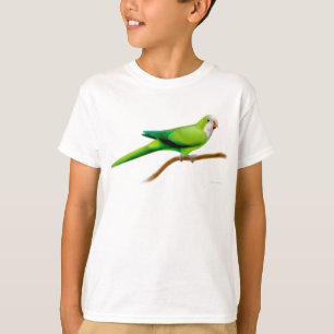 Le perroquet de quaker badine le T-shirt