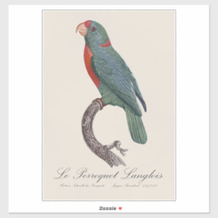 Le Perroquet Langlois Aufkleber