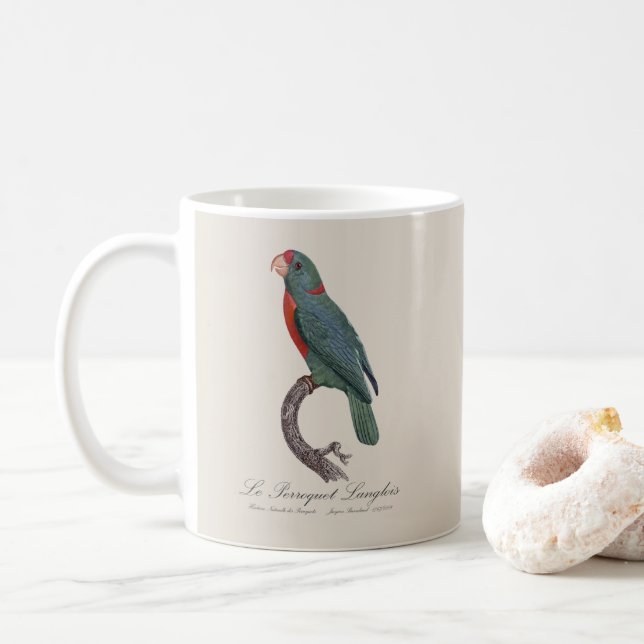 Le Perroquet Langlois Kaffeetasse (Mit Donut)