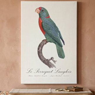 Le Perroquet Langlois Leinwanddruck