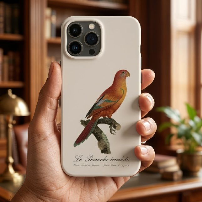 Le Perruche ecarlate Case-Mate iPhone Hülle (Red Lory or Eos Bornea, Trichoglossus borneus. iPhone Case)