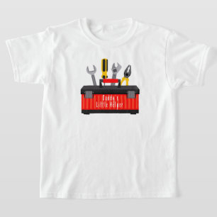 Le petit aide de Papa T-shirt pour tout-petit, Fêt