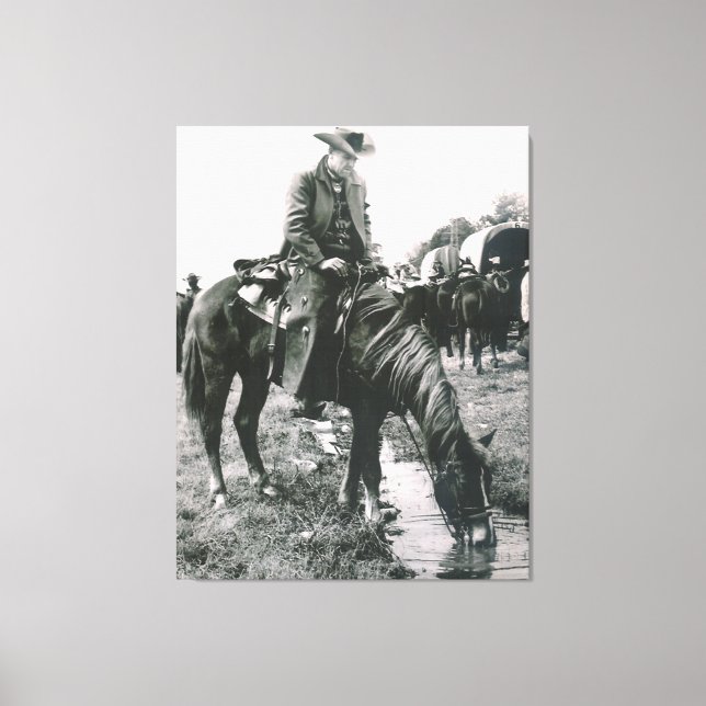 Le Petit Cow-boy Du Trou D'Eau Sur La Toile Du Che (Recto)
