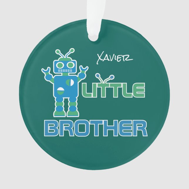 Le petit frère de robot personnalisé badine (devant)