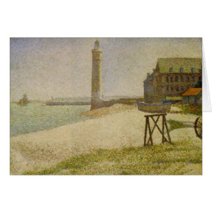 Le phare chez Honfleur par Georges Seurat
