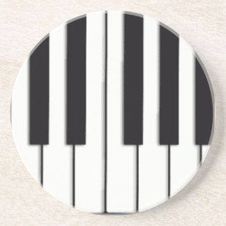Le piano verrouille des dessous de verre