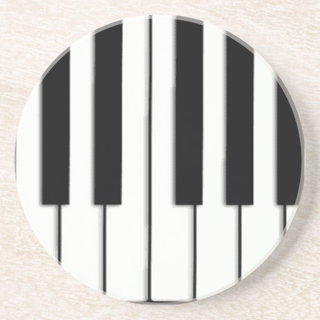 Le piano verrouille des dessous de verre (Devant)