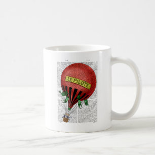 Le Pilote Heißluftballon 2 Kaffeetasse