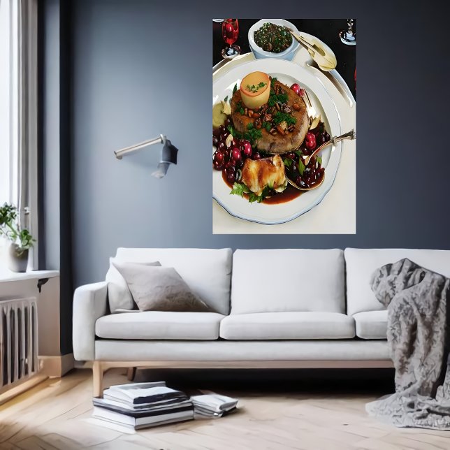 Le pire des plats | AI Art Poster (Créateur téléchargé)