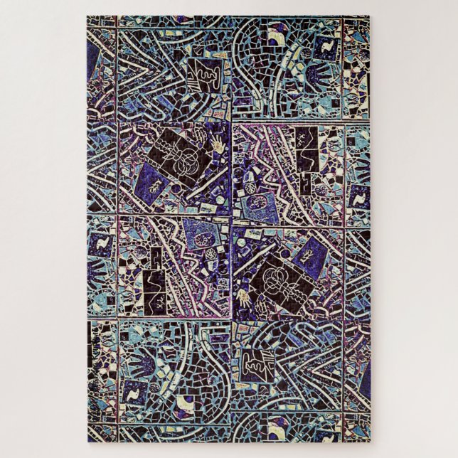 LE PLUS DIFFICILE PUZZLE D'ART MODERNE AU MONDE (Vertical)