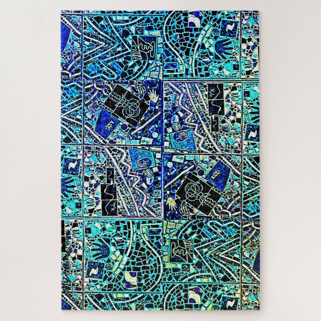 LE PLUS DIFFICILE PUZZLE D'ART MODERNE DU MONDE (Vertical)