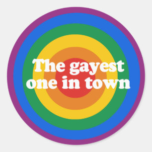 Le plus gay de la ville Bumper Sticker