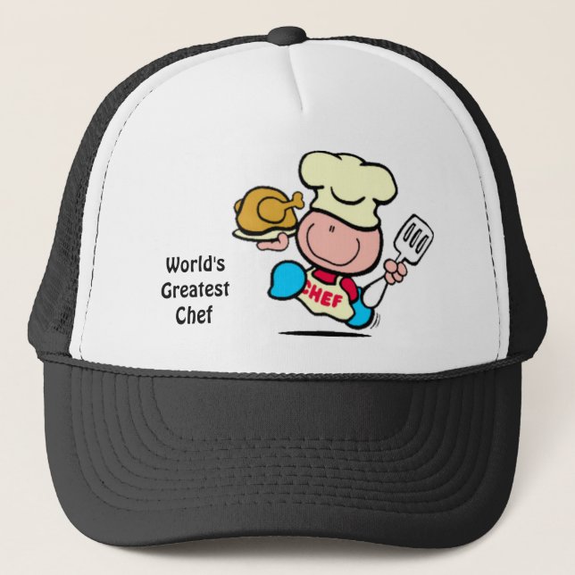 Le plus grand casquette du chef du monde (Devant)