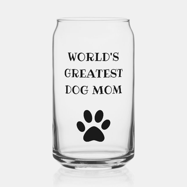 Le plus grand chien du monde maman texte personnal (Recto)