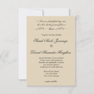 Le plus grand d'entre eux est Love Faire-part de m