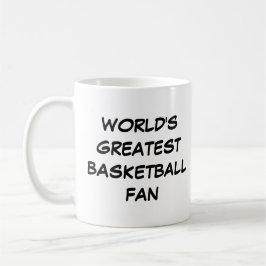 "Le plus grand fan de basket du monde" Mug