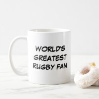 "Le plus grand fan de rugby du monde" Mug