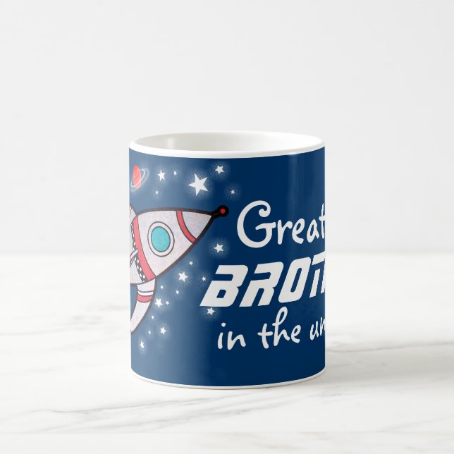 Le "plus grand FRÈRE tasse de bleu marine dans (Centre)