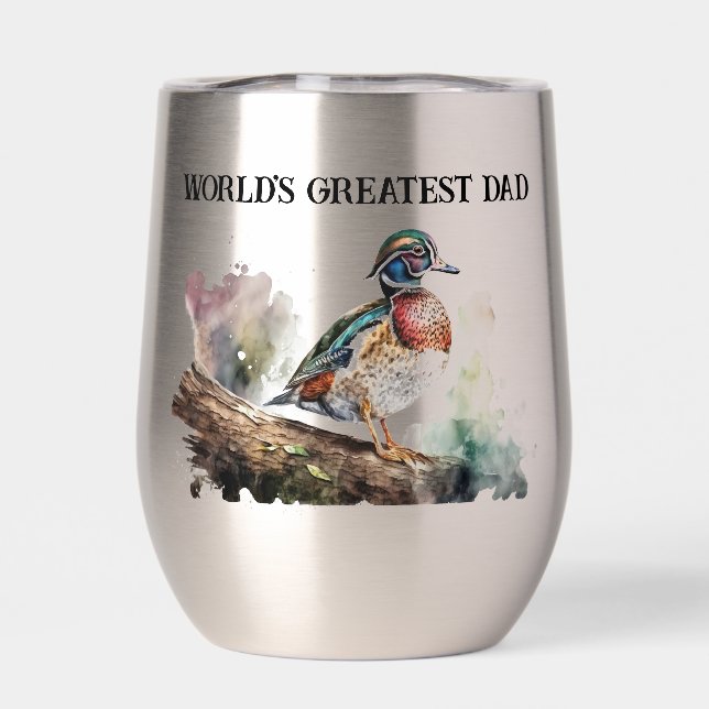 Le plus grand papa du monde de Wood Duck (Arrière)