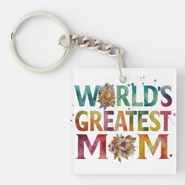 Le plus grand Porte - clé maman du monde (Devant)