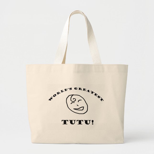 Le plus grand sac fourre-tout au tutu du monde (Devant)