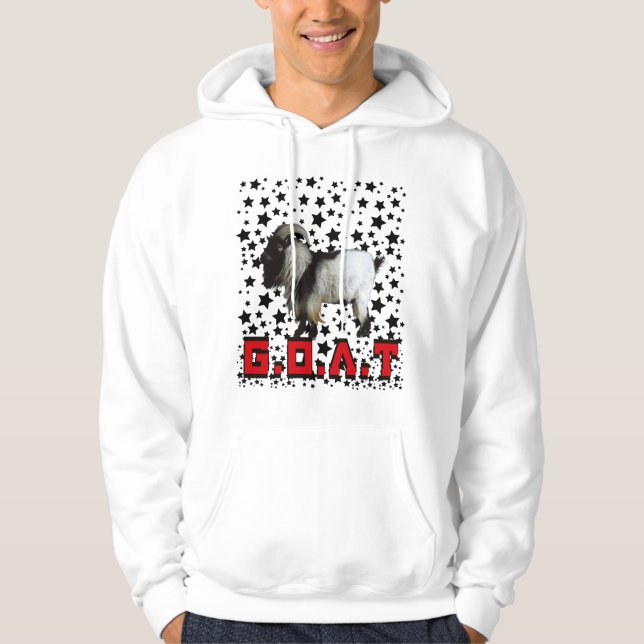 LE PLUS GRAND SWEAT - SHIRT À CAPUCHE DE CHÈVRE RO (Devant)