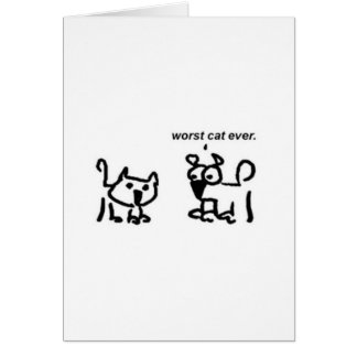 Le plus mauvais chat jamais