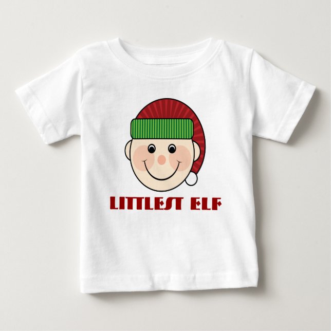 Le plus petit T-shirt de nourrisson d'Elf (Devant)