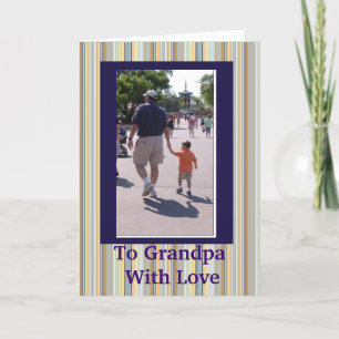 LE POÈME DE GRANDPA LA CARTE DE SALUT