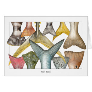 Le poisson coupe la queue la carte (de contes)