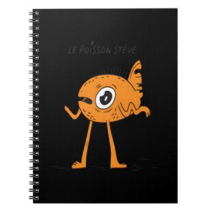 Le Poisson Steve Niedlich & Funny Notizblock
