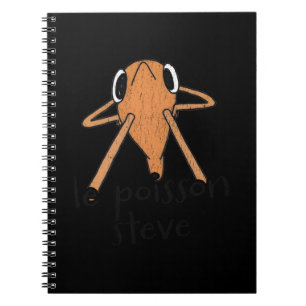 Le Poisson Steve Niedlich Meme Notizblock