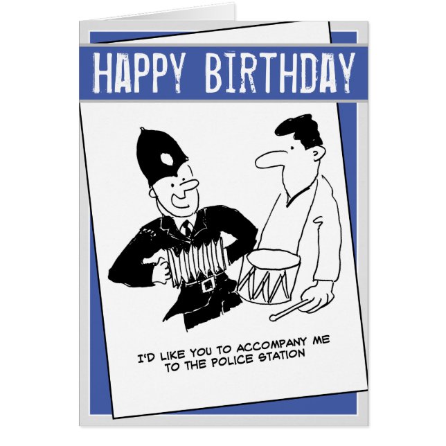 Le policier demande à l'homme de l'accompagner ￼ (Devant)