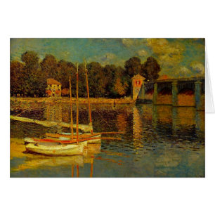 Le pont d'Argenteuil par Claude Monet