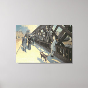 Le Pont de L'Europe, 1876 Leinwanddruck