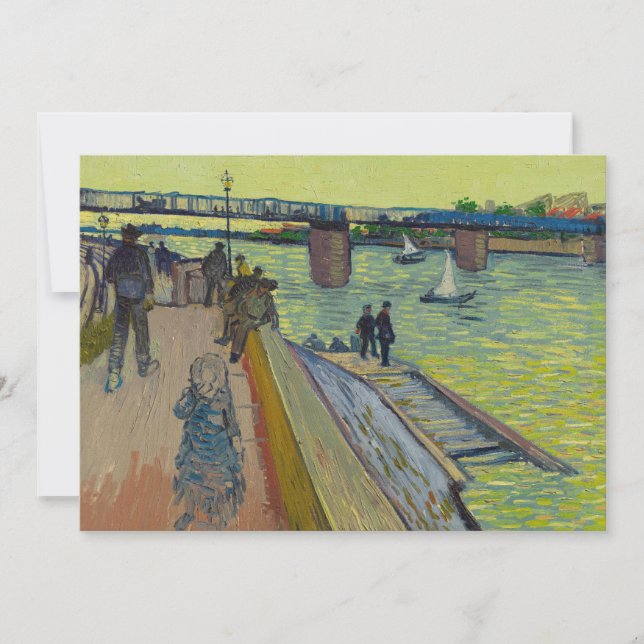Le Pont de Trinquetaille | Vincent van Gogh (Vorderseite)