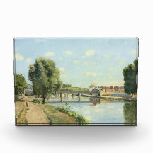 Le Pont Du Chemin De Fer Camille Pissarro