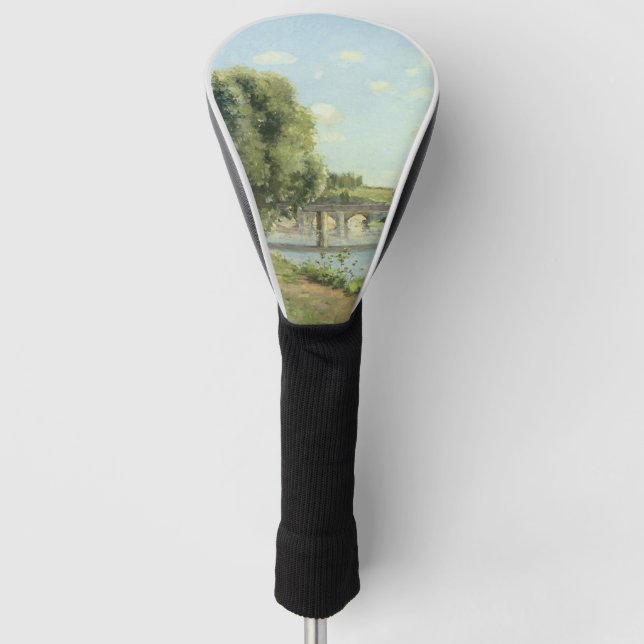 Le Pont Du Chemin De Fer Camille Pissarro Golf Headcover (Vorderseite)