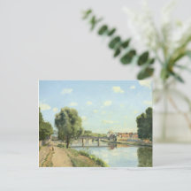 Le Pont Du Chemin De Fer Camille Pissarro