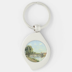 Le Pont Du Chemin De Fer Camille Pissarro Schlüsselanhänger