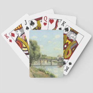 Le Pont Du Chemin De Fer Camille Pissarro Spielkarten