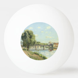 Le Pont Du Chemin De Fer Camille Pissarro Tischtennisball