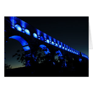 Le Pont du Gard Pont Aqueduct, Paris France
