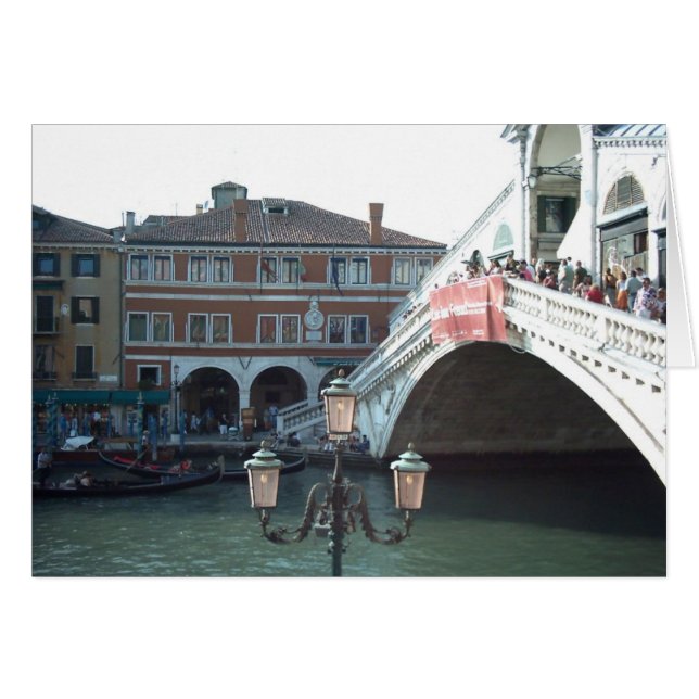 Le Pont du Rialto, Venise (Devant horizontal)