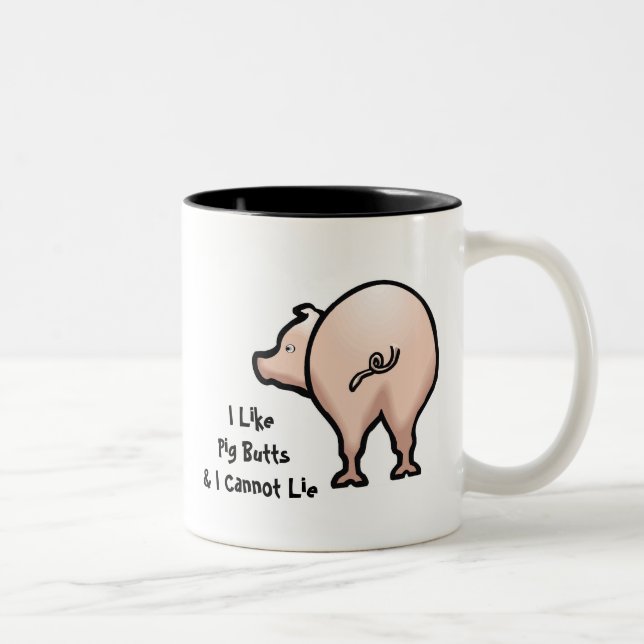 Le porc aboute la tasse (Droit)
