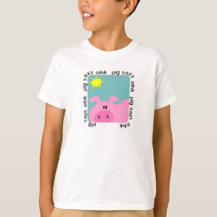 Le porc indique krouik-krouik des T-shirts et des
