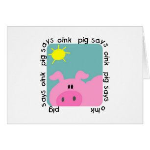 Le porc indique krouik-krouik des T-shirts et des