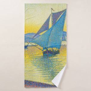 Le port au coucher du soleil, Signac